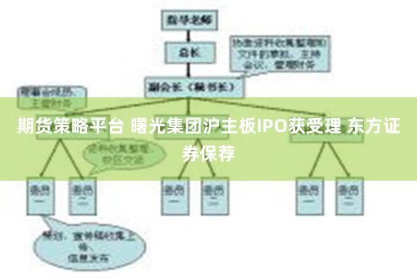 期货策略平台 曙光集团沪主板IPO获受理 东方证券保荐