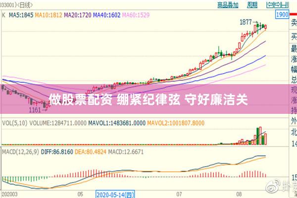 做股票配资 绷紧纪律弦 守好廉洁关